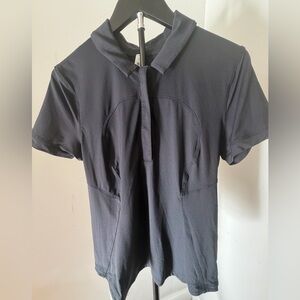 lululemon athletica Short Sleeve Polo - Black